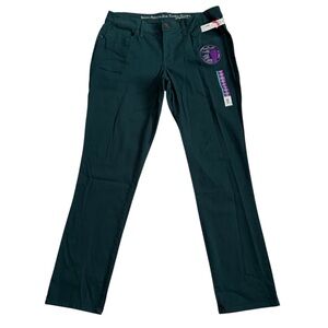 NWT Skinny Premium Jean Faded Glory Flattering Tummy Control Jeans Women Size 16